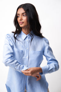 NORA SHIRT (OCEAN BLUE)